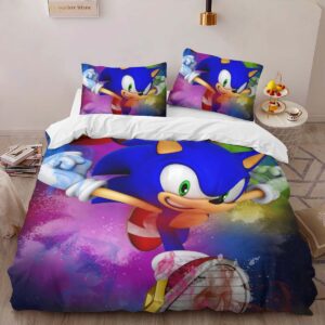 Alternative view of Housse De Couette Sonic the Hedgehog 5 Parure de lit Ensemble De Literie