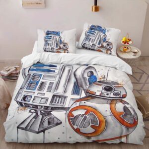 Alternative view of Housse De Couette Vaisseau Star Wars et Droïdes Parure de lit Ensemble De Literie