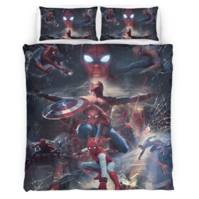 Housse De Couette Spider-Man 21 Parure de lit Ensemble De Literie