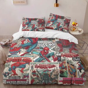 Alternative view of Housse De Couette Spider-Man Comics 3 Parure de lit Ensemble De Literie