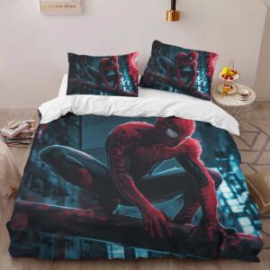 Alternative view of Housse De Couette Spider-Man en Ville Parure de lit Ensemble De Literie