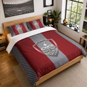 Housse De Couette Stade Brestois 29 2 Parure de lit Ensemble De Literie – SB29 Ligue 1