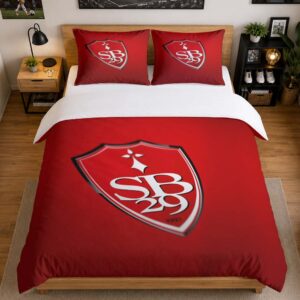 Alternative view of Housse De Couette Stade Brestois 29 3 Parure de lit Ensemble De Literie - SB29 Ligue 1