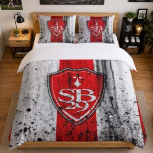 Alternative view of Housse De Couette Stade Brestois 29 7 Parure de lit Ensemble De Literie - SB29 Ligue 1