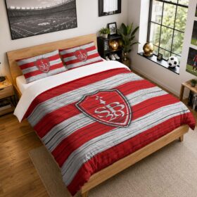 Housse De Couette Stade Brestois 29 8 Parure de lit Ensemble De Literie – SB29 Ligue 1