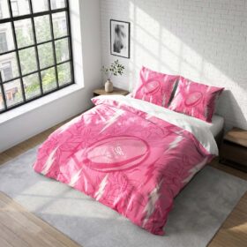 Housse De Couette Stade Français Paris Rugby Club Parure de lit Ensemble De Literie Rugby – Model 17