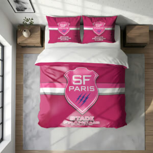 Alternative view of Housse De Couette Stade Français Paris Rugby Club Parure de lit Ensemble De Literie Rugby - Model 25