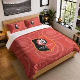 Housse De Couette Stade Rennais FC 10 Parure de lit Ensemble De Literie – SRFC Ligue 1