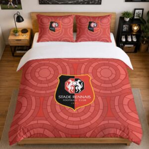 Alternative view of Housse De Couette Stade Rennais FC 10 Parure de lit Ensemble De Literie - SRFC Ligue 1