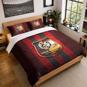 Housse De Couette Stade Rennais FC 11 Parure de lit Ensemble De Literie – SRFC Ligue 1