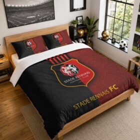 Housse De Couette Stade Rennais FC 6 Parure de lit Ensemble De Literie – SRFC Ligue 1