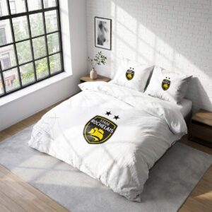 Housse De Couette Stade Rochelais Rugby Club Parure de lit Ensemble De Literie Rugby - Model 01