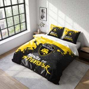 Housse De Couette Stade Rochelais Rugby Club Parure de lit Ensemble De Literie Rugby - Model 03
