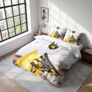 Housse De Couette Stade Rochelais Rugby Club Parure de lit Ensemble De Literie Rugby - Model 12