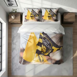 Alternative view of Housse De Couette Stade Rochelais Rugby Club Parure de lit Ensemble De Literie Rugby - Model 12