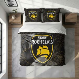 Alternative view of Housse De Couette Stade Rochelais Rugby Club Parure de lit Ensemble De Literie Rugby - Model 14