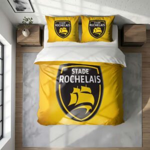 Alternative view of Housse De Couette Stade Rochelais Rugby Club Parure de lit Ensemble De Literie Rugby - Model 17