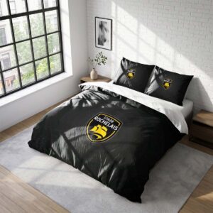 Housse De Couette Stade Rochelais Rugby Club Parure de lit Ensemble De Literie Rugby - Model 18