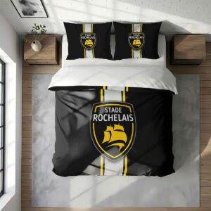 Alternative view of Housse De Couette Stade Rochelais Rugby Club Parure de lit Ensemble De Literie Rugby - Model 26
