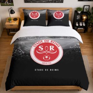 Alternative view of Housse De Couette Stade de Reims 03 Parure de lit Ensemble De Literie - SDR Ligue 1