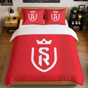 Alternative view of Housse De Couette Stade de Reims 07 Parure de lit Ensemble De Literie - SDR Ligue 1