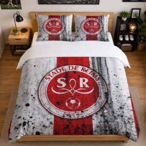 Alternative view of Housse De Couette Stade de Reims 09 Parure de lit Ensemble De Literie - SDR Ligue 1