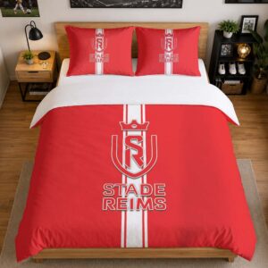 Alternative view of Housse De Couette Stade de Reims 13 Parure de lit Ensemble De Literie - SDR Ligue 1