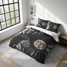 Housse De Couette Stade Toulousain Rugby Club Parure de lit Ensemble De Literie Rugby – Model 07