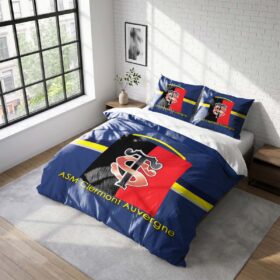 Housse De Couette Stade Toulousain Rugby Club Parure de lit Ensemble De Literie Rugby – Model 10