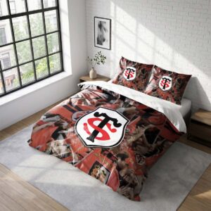 Housse De Couette Stade Toulousain Rugby Club Parure de lit Ensemble De Literie Rugby - Model 18