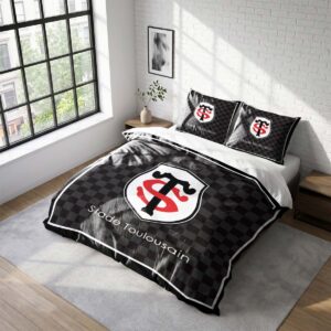 Housse De Couette Stade Toulousain Rugby Club Parure de lit Ensemble De Literie Rugby - Model 20