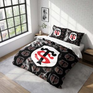 Housse De Couette Stade Toulousain Rugby Club Parure de lit Ensemble De Literie Rugby - Model 21