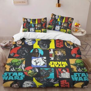 Alternative view of Housse De Couette Star Wars – Tous les Personnages 1006 Parure de lit Ensemble De Literie