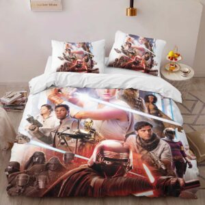 Alternative view of Housse De Couette Star Wars – Tous les Personnages 1007 Parure de lit Ensemble De Literie