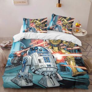 Alternative view of Housse De Couette Star Wars Droïdes Sombres Parure de lit Ensemble De Literie
