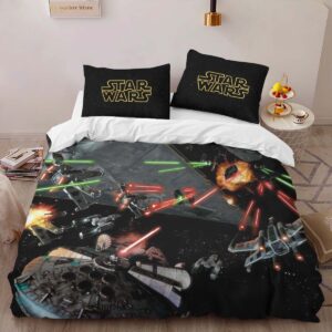 Alternative view of Housse De Couette Star Wars Bataille Spatiale 2 Parure de lit Ensemble De Literie
