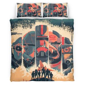 Housse De Couette Star Wars The Bad Batch Parure de lit Ensemble De Literie