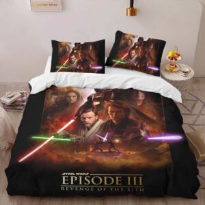 Alternative view of Housse De Couette Star Wars « Tu étais l’Élu » Épisode III Parure de lit Ensemble De Literie