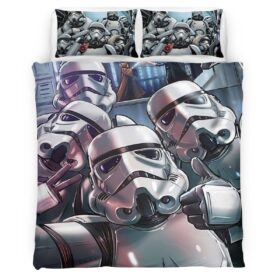 Housse De Couette Stormtrooper Selfie Parure de lit Ensemble De Literie