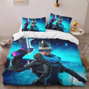 Alternative view of Housse De Couette Summit Seeker Evie Fortnite Chapitre 3 Cyberpunk Parure de lit Ensemble De Literie