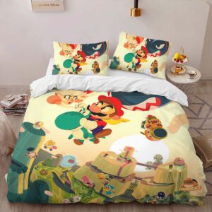 Alternative view of Housse De Couette Super Mario 16 Parure de lit Ensemble De Literie