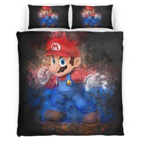 Housse De Couette Super Mario 20 Parure de lit Ensemble De Literie