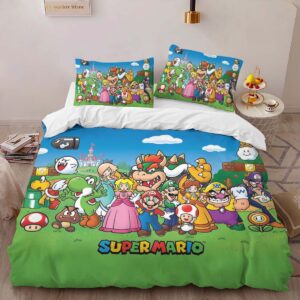 Alternative view of Housse De Couette Personnages Super Mario 14 Parure de lit Ensemble De Literie