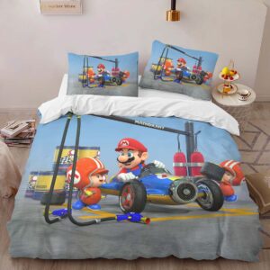 Alternative view of Housse De Couette Personnages Super Mario 2 Parure de lit Ensemble De Literie