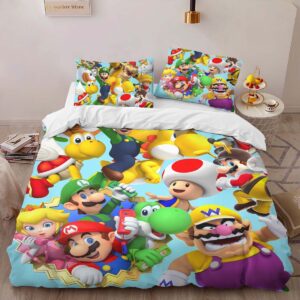 Alternative view of Housse De Couette Personnages Super Mario 27 Parure de lit Ensemble De Literie