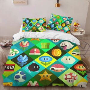 Alternative view of Housse De Couette Personnages Super Mario 29 Parure de lit Ensemble De Literie