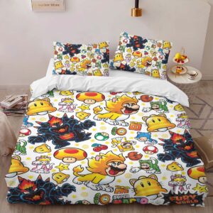 Alternative view of Housse De Couette Personnages Super Mario 31 Parure de lit Ensemble De Literie