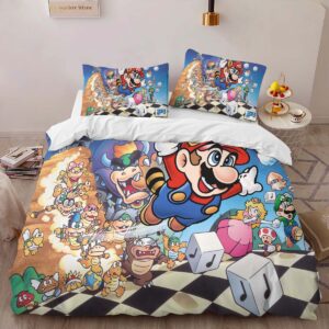 Alternative view of Housse De Couette Personnages Super Mario 33 Parure de lit Ensemble De Literie