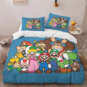 Alternative view of Housse De Couette Personnages Super Mario 35 Parure de lit Ensemble De Literie