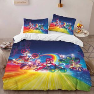 Alternative view of Housse De Couette Personnages Super Mario 38 Parure de lit Ensemble De Literie